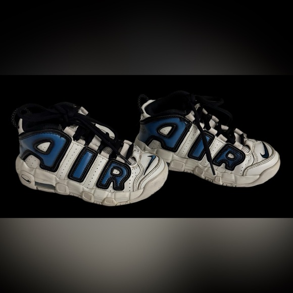 Size 13C- Nike Air More Uptempo '96 Industrial Blue Fj1389-001 - Picture 1 of 6